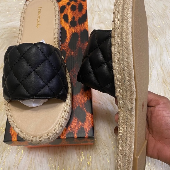 Shop Official Bee Women’s Black Sandals - Picture 6 of 9